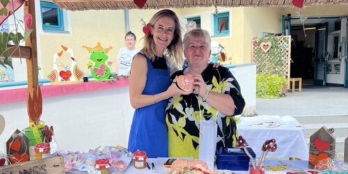 Herzerlstand am Herzerlfest