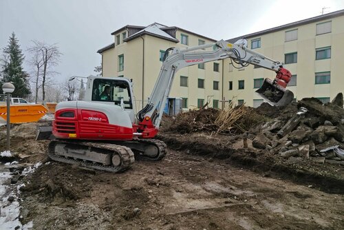 Start der Umbau-Arbeiten in Ledenitzen