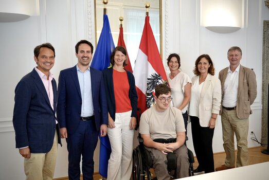 Antrittsbesuch vom Bildungsminister Wiederkehr
