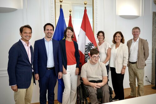 Antrittsbesuch vom Bildungsminister Wiederkehr